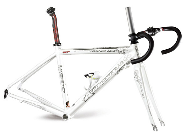Superlight Aluminum Bike Frame Lady Aero Road Bike Frame+Fork set KR210L Phụ nữ 1.4kg 2