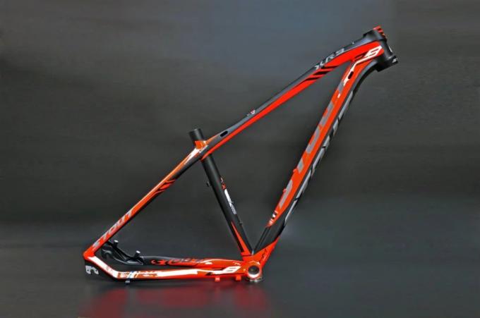 29er XC Mountain Bike Frame Hardtail Aluminium hợp kim mtb 29" xe đạp Tapered phản xạ 3