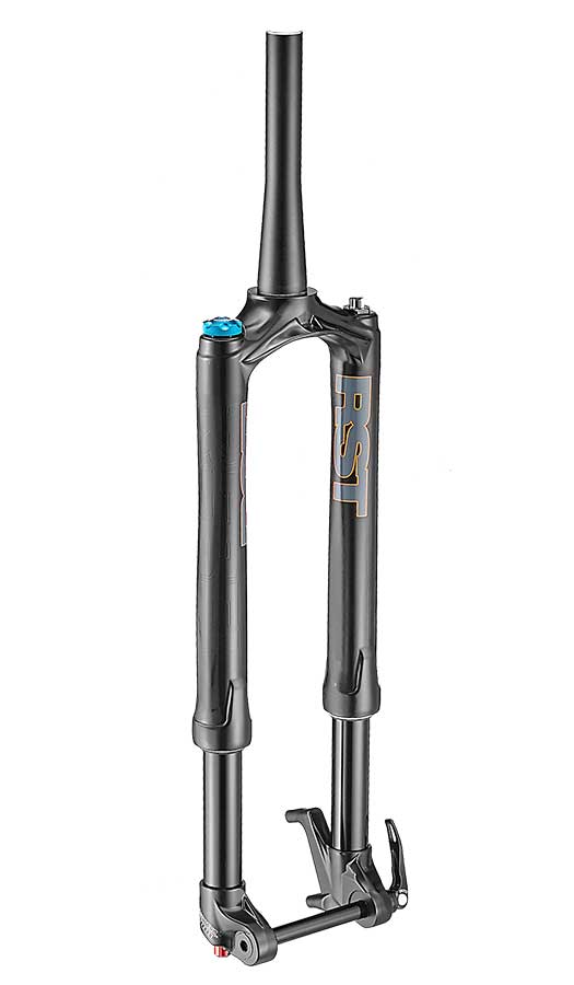 29/27.5 Thêm Lỗ treo không khí đảo ngược của xe đạp MTB RST REBEL 15qr Travel 100-130mm 1