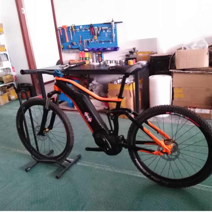 Trung Quốc Stock 27.5er Điện lực đầy đủ treo khung xe đạp Bafang G330 Aluminum Trail Ebike Emtb Mountain Bike 0
