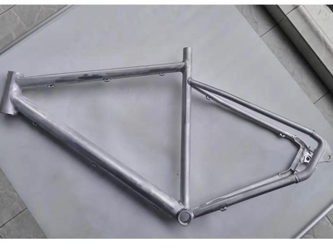 29er Aluminium hợp kim Bike Frame lightweight Đường xe đạp Đá 142x12 bỏ học 0