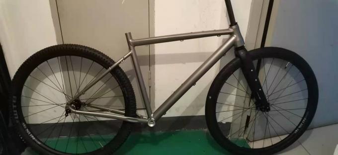 29er x2.35 Aluminum Gravel Bike Frame 700x50c Chiếc xe đạp đường nhẹ 0