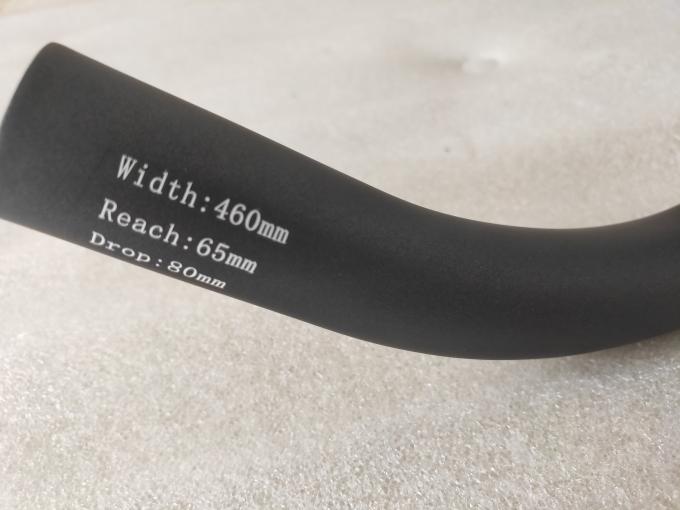 Carbon Black Gravel Handlebar Width 1 340/380/420/460MM (((W1 C-C) 7