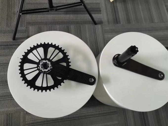 Máy quay xe đạp đường nhẹ Carbon Gravel 170/172.5mm Shaft 40/42/44T Chainring. 1