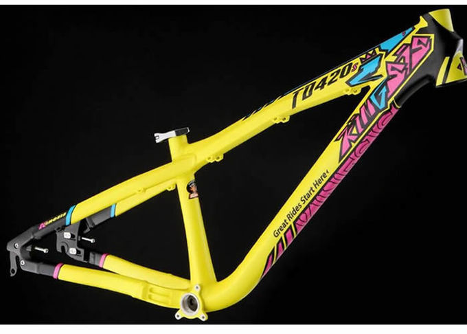 26/27.5ER Hình khung xe đạp nhôm BMX/Dirt Jump/DJ Mountain Bike Frame TD420S 100-140mm MTB 0