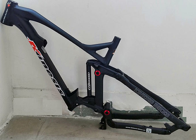 27.5 Plus Boost Full Suspension Electric Mountain Bike Frame phù hợp với Bosch CX Mid-Drive 1